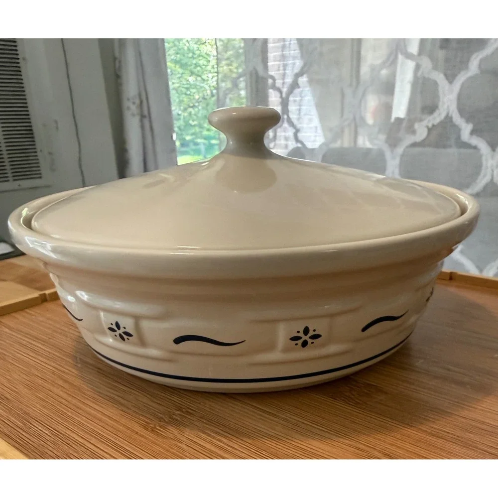 Longaberger pottery woven